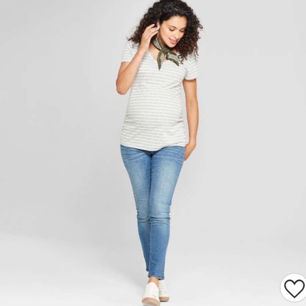 Under Belly Maternity Jeggings - Isabel Maternity Medium Wash